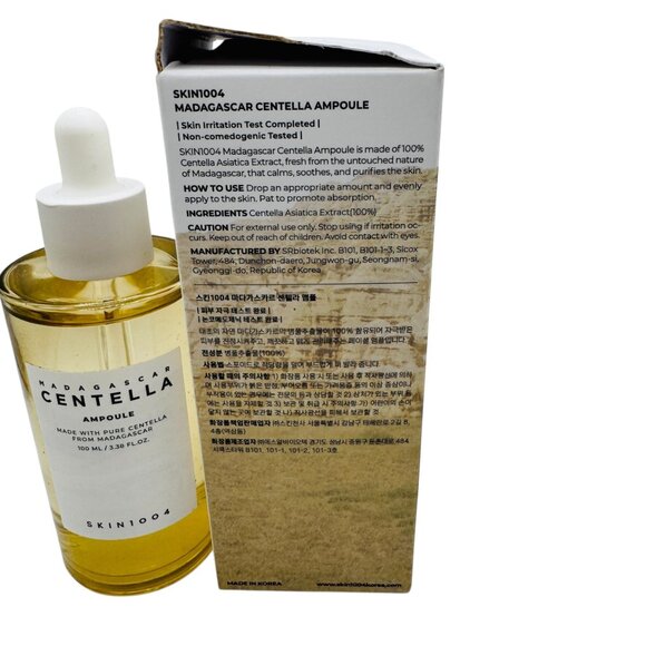 Skin1004 Madagascar Centella Ampoule 100ml Daily Skincare Exp: 9/2026(Open Box) - Picture 2 of 7